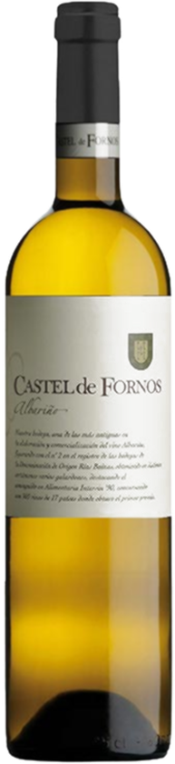 Botella de Castel de Fornos Albariño, D.O. Rías Baixas, de Bodegas Chaves, 75 cl