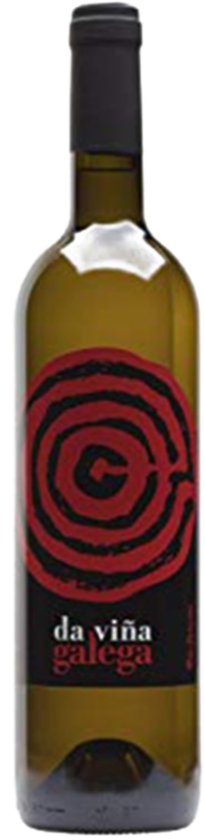 Botella de Da Viña Galega Albariño, D.O. Rías Baixas, de 75 cl