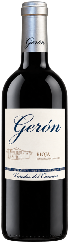 Botella de Gerón Joven, vino tinto joven de la D.O. Rioja